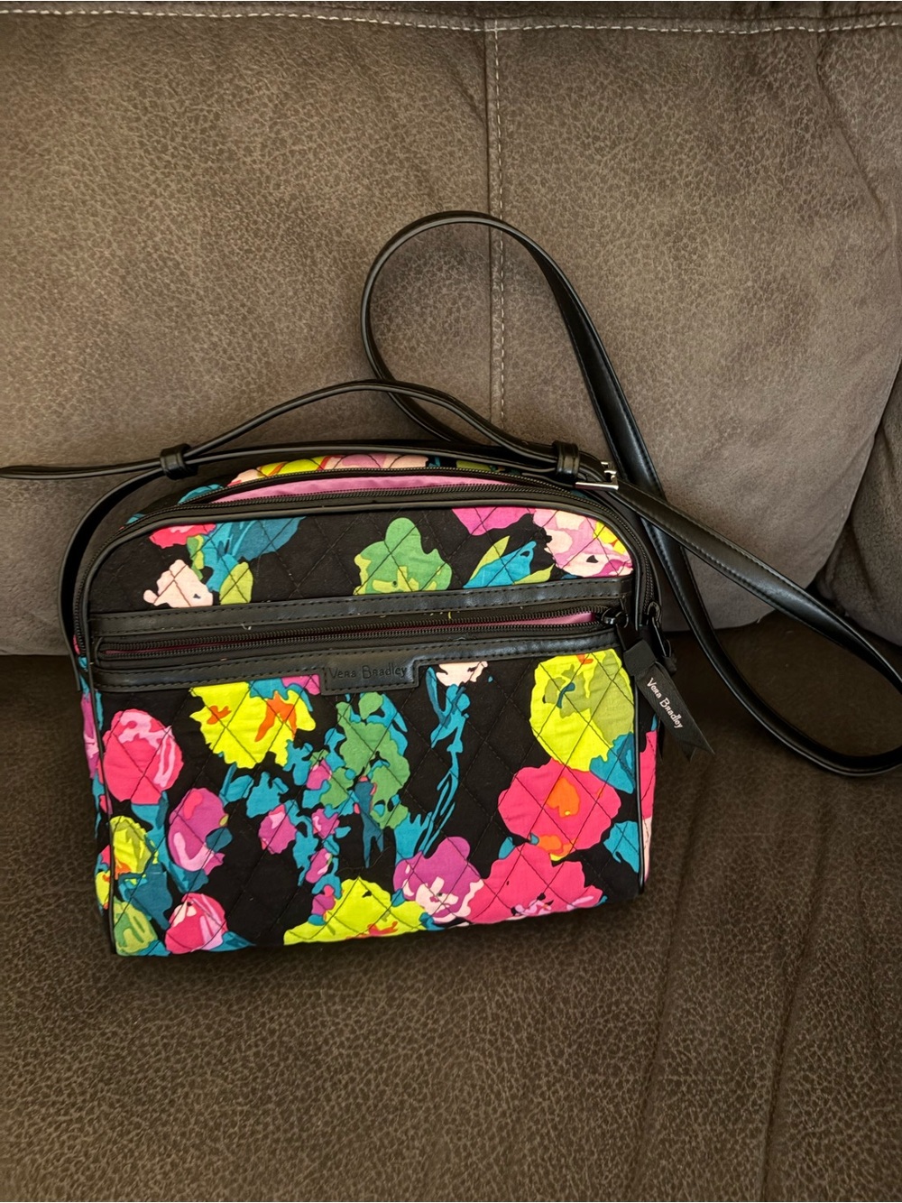Vera Bradley Floral Crossbody